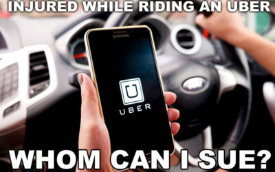 Injured while riding an Uber or Lyft in Maryland—whom can I sue?