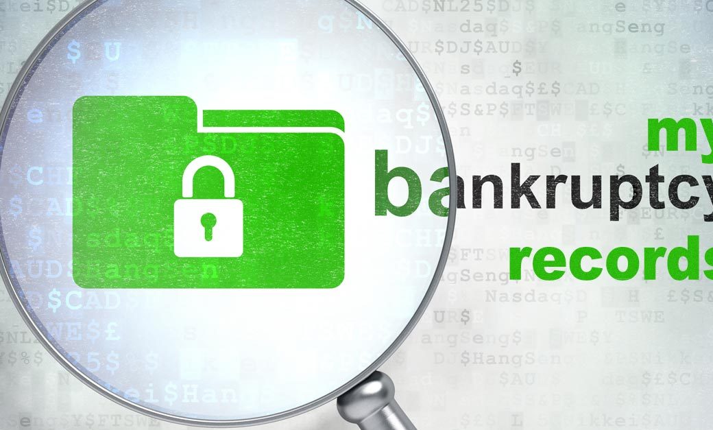 bankruptcy records privacy