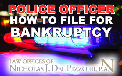 Filing for Bankruptcy as a police officer