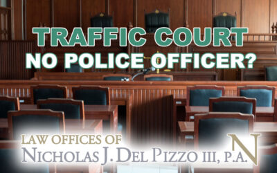 What happens if a Maryland Police Officer Does Not Appear For Traffic Court?